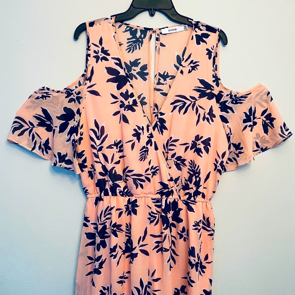 Pink & Blue Romper, Brand New!!!